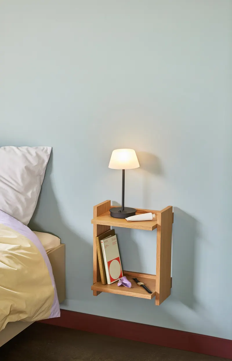 Hübsch Forma Regal in Naturfarben, 34 × 24 × H 44 cm, Ansicht 5