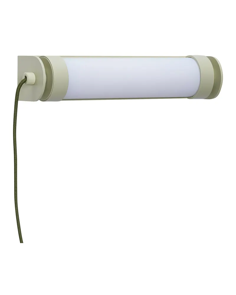 Hübsch Satellite Wandleuchte in Hellgrün und Weiß, 26 × 6 × H 7 cm, Ansicht 3