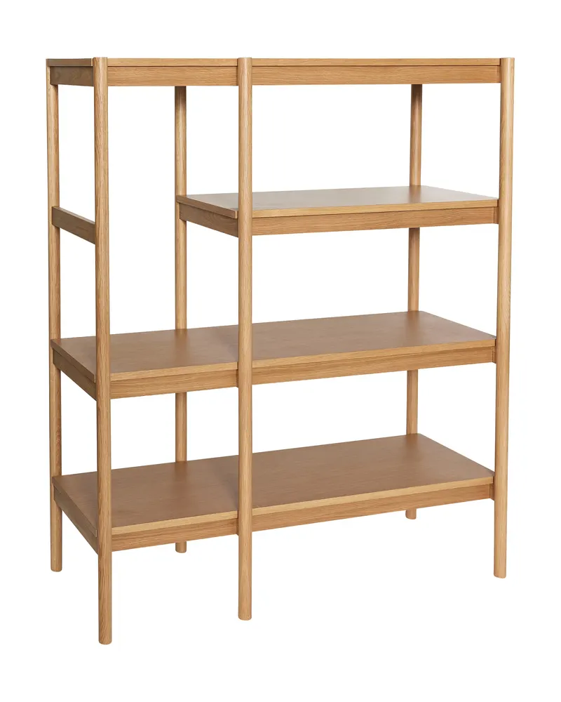 Hübsch Seize Regal in Naturfarben, 120 × 42 × H 140 cm, Ansicht 2
