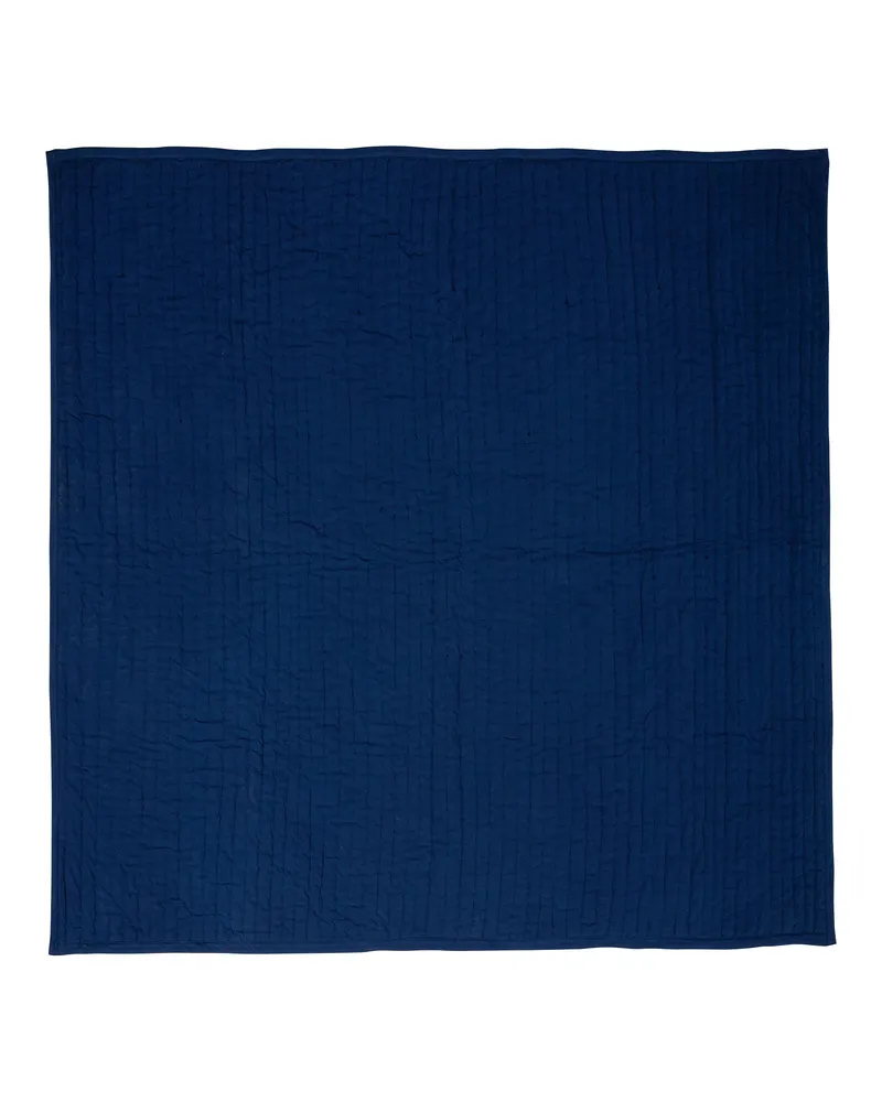 Hübsch Sen Tagesdecke in Dunkelblau, 260 × 260 cm, Ansicht 2