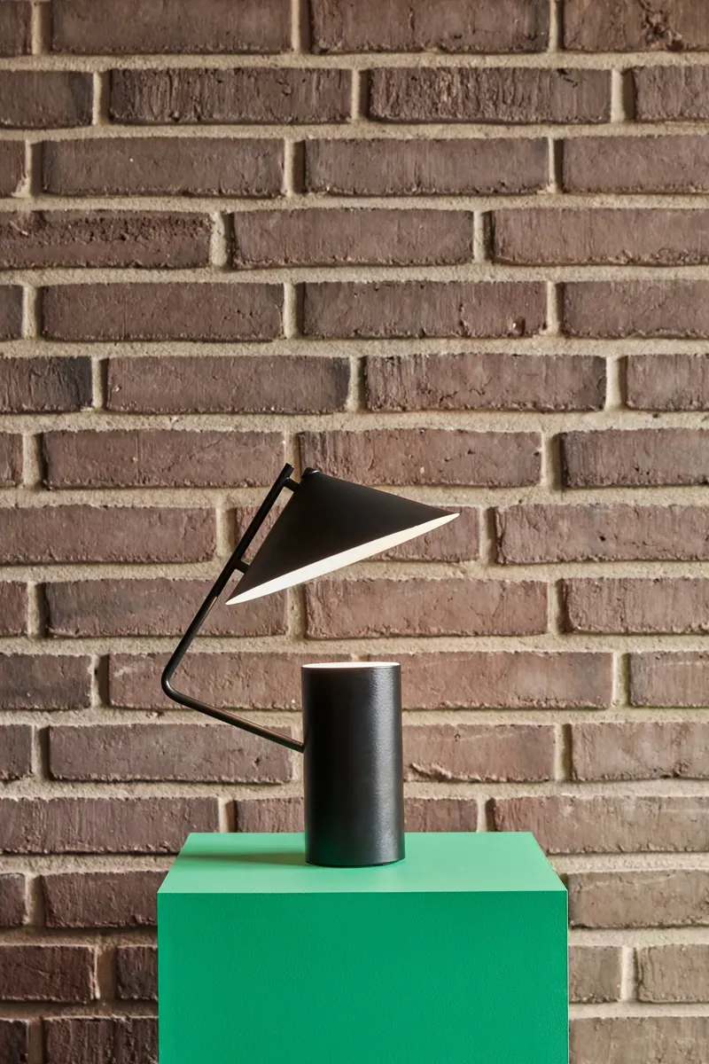 Hübsch Sen Tischleuchte in Schwarz, Ø 24 × H 32 cm, Ansicht 2