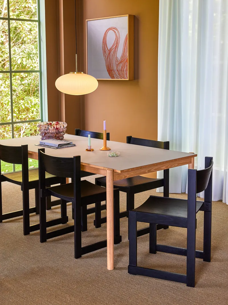 Hübsch Serene Ellipse Pendelleuchte in Weiß, Ø 40 × H 38 cm, Ansicht 10