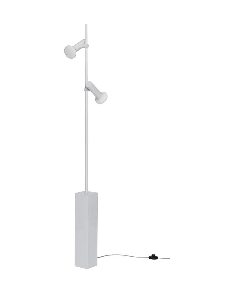 Hübsch Set Stehlampe in Hellgrau, 18 × 20 × H 160 cm, Ansicht 1