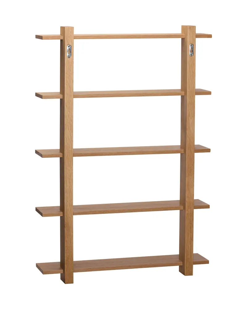 Hübsch Simple Regal in Naturfarben, 60 × 14 × H 87 cm, Ansicht 2