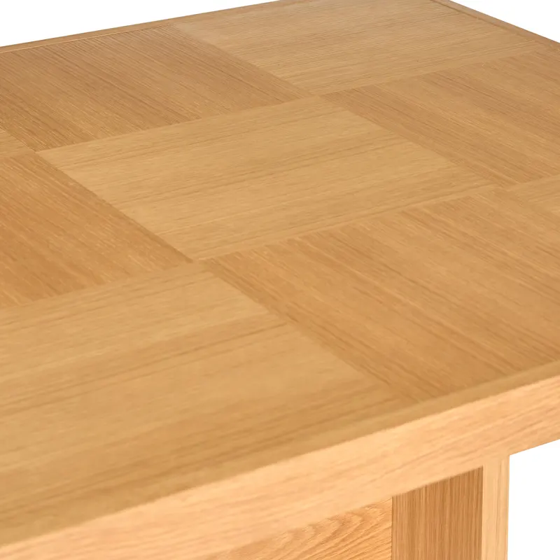 Hübsch Skak Esstisch in Naturfarben, 195 × 95 × H 74 cm, Ansicht 4