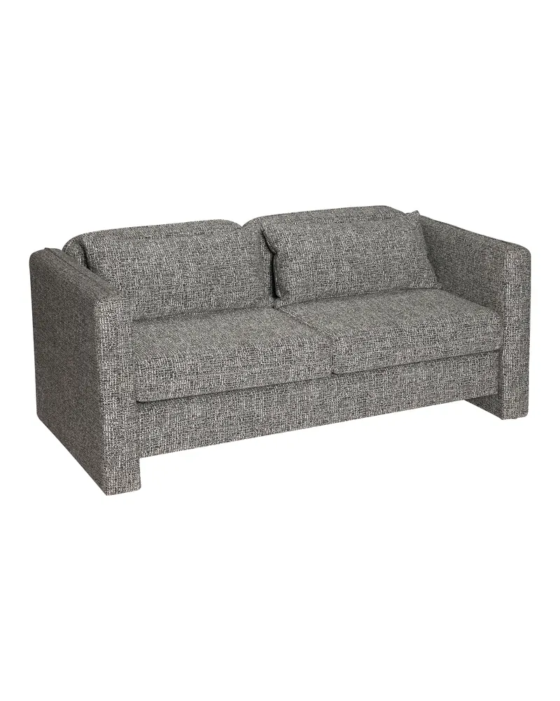 Hübsch Soba Sofa in Dunkelgrau, 178 × 84 × H 73 cm, Ansicht 9