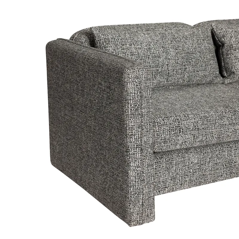 Hübsch Soba Sofa in Dunkelgrau, 178 × 84 × H 73 cm, Ansicht 14