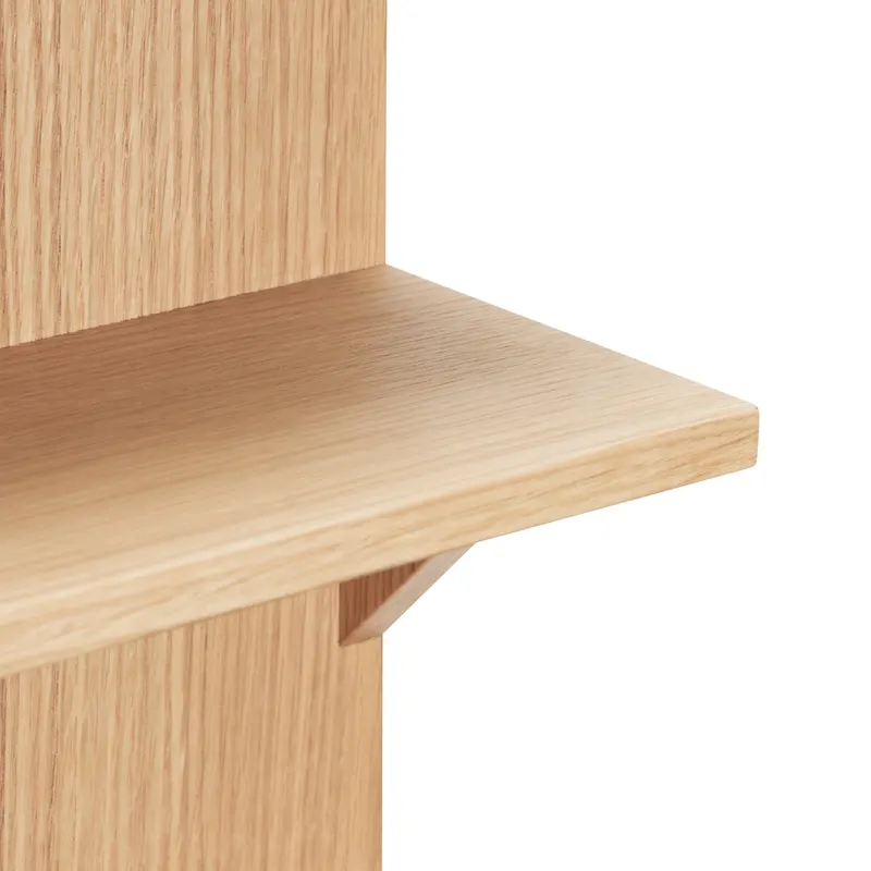 Hübsch Straight Regal in Naturfarben, 40 × 14 × H 54 cm, Ansicht 2