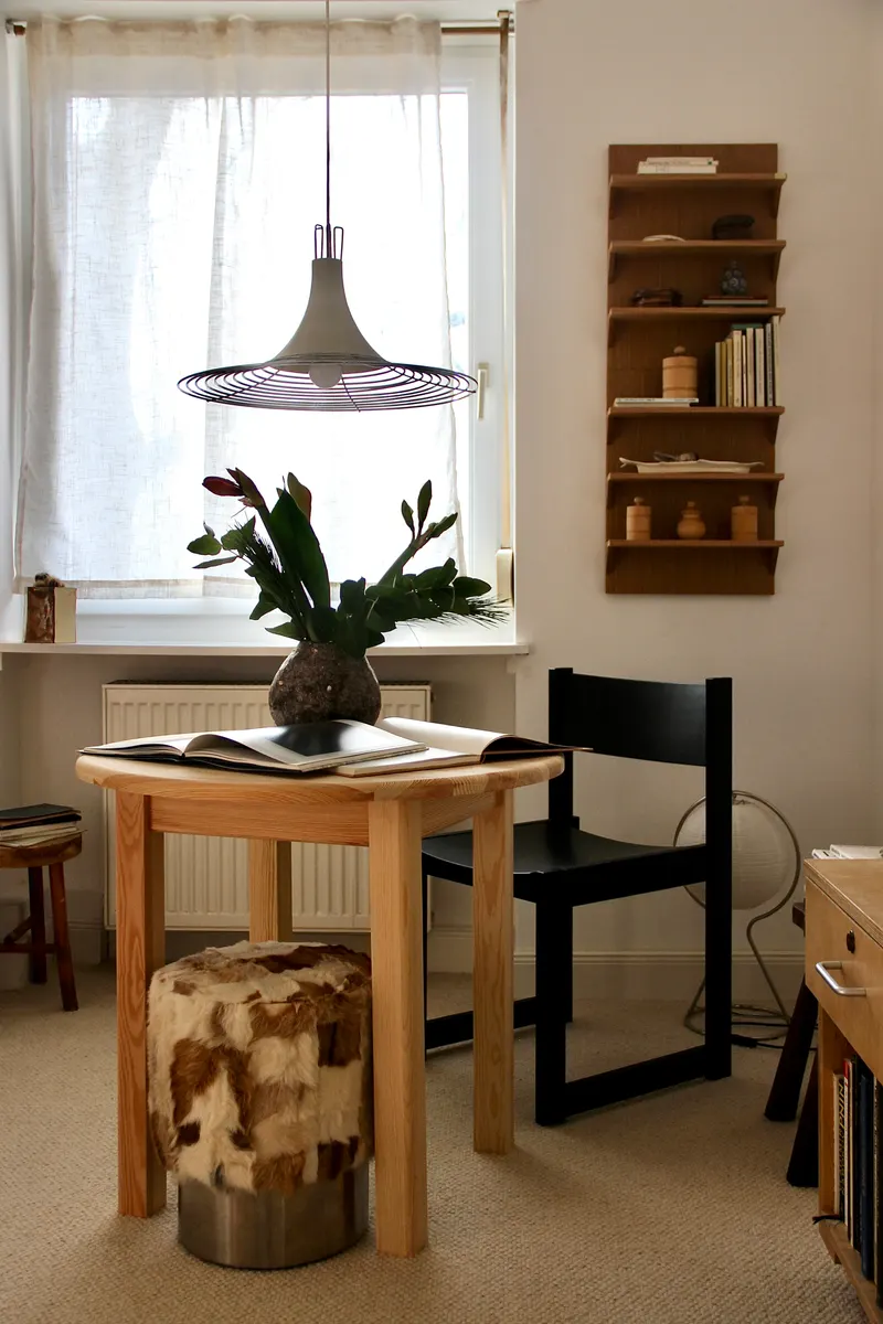 Hübsch Straight Regal in Naturfarben, 40 × 14 × H 54 cm, Ansicht 9