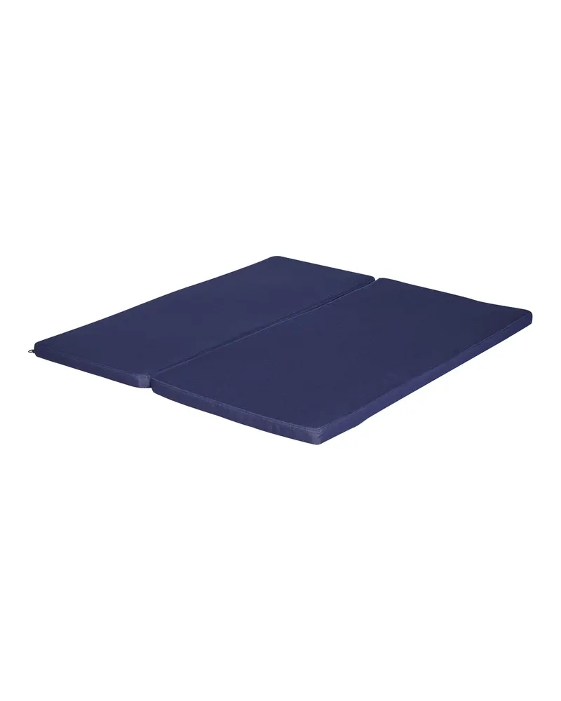 String Double Sitzauflage aus Olefin, Blau