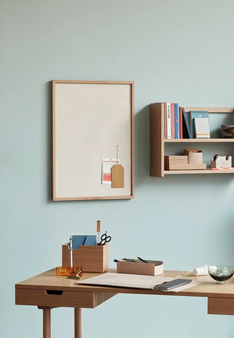 Hübsch Studio Schreibtisch in Naturfarben, 120 × 55 × H 77 cm, Ansicht 9