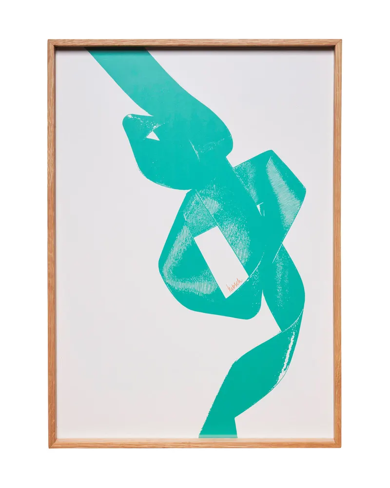 Hübsch Studio Bilderrahmen in Naturfarben, 52 × 5 × H 72 cm, Ansicht 2