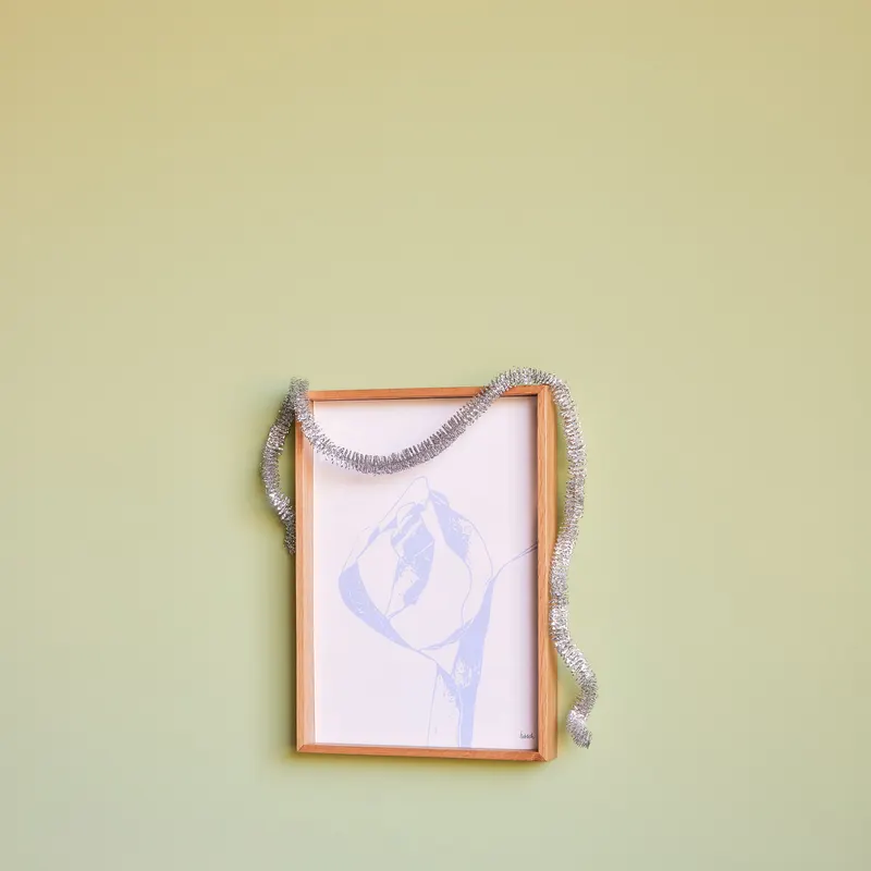 Hübsch Studio Bilderrahmen in Naturfarben, 32 × 5 × H 44 cm, Ansicht 4