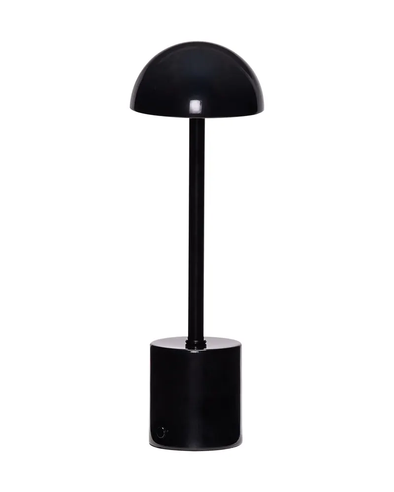 Hübsch Taten Akku-Tischleuchte in Schwarz, Ø 10 × H 30 cm, Ansicht 1