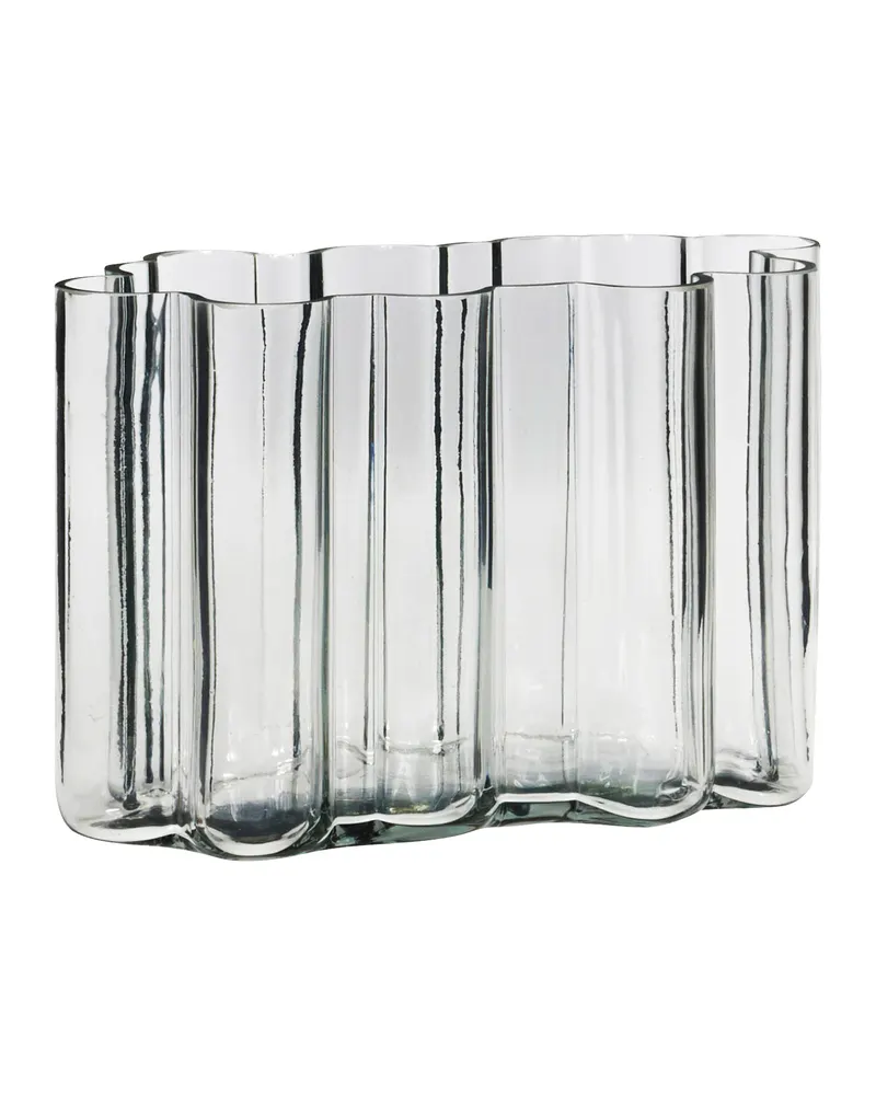 Hübsch Umber Vase in Klar, 30 × 16 × H 20 cm, Ansicht 1