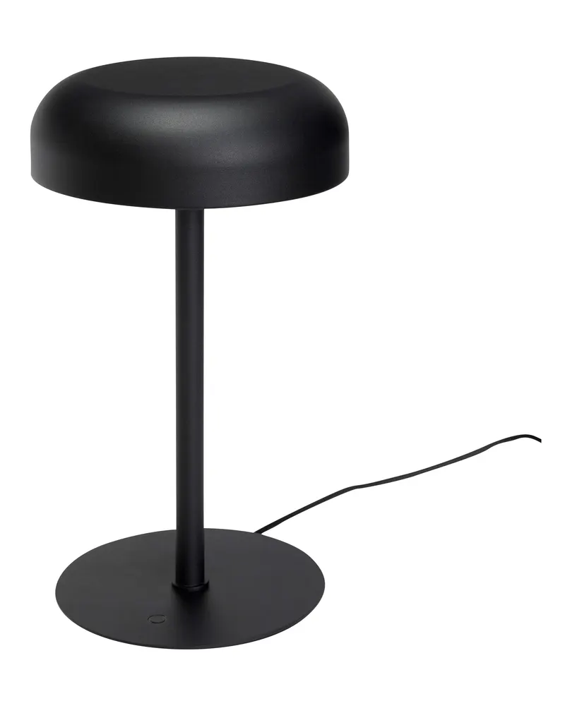 Hübsch Velo Tischleuchte in Schwarz, Ø 20 × H 37 cm, Ansicht 2
