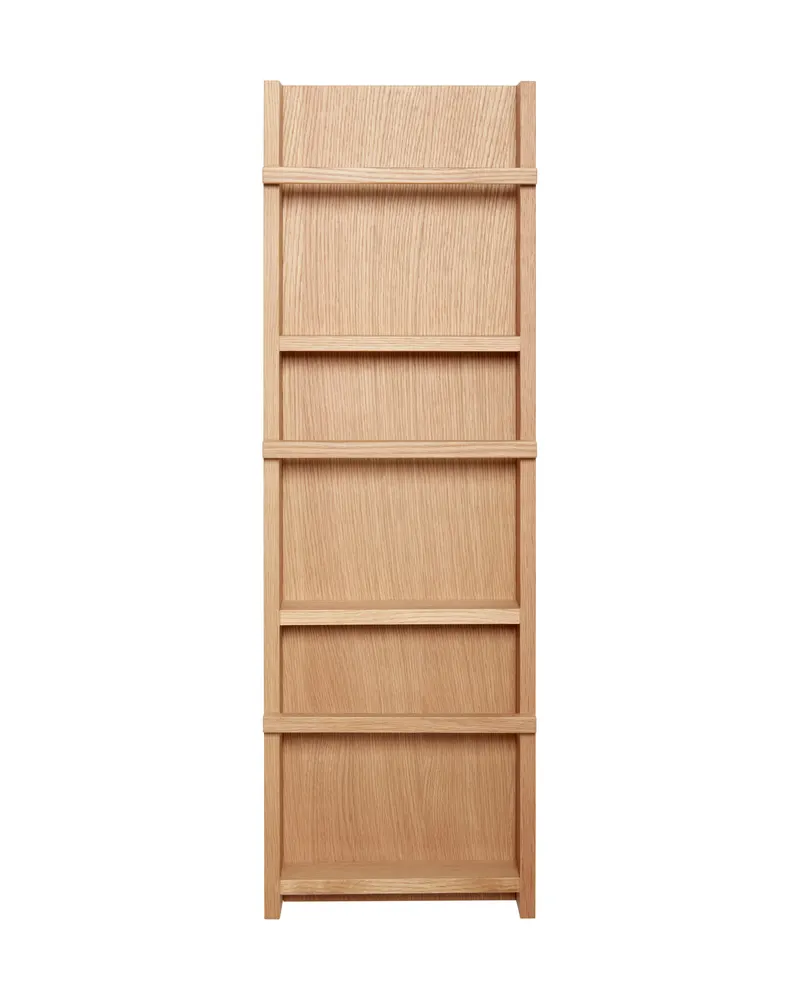 Hübsch Vertigo Zeitschriftenregal in Naturfarben, 11 × 34 × H 105 cm, Ansicht 2