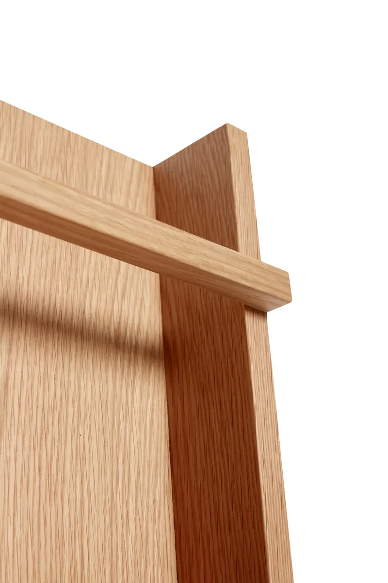 Hübsch Vertigo Zeitschriftenregal in Naturfarben, 11 × 34 × H 105 cm, Ansicht 4