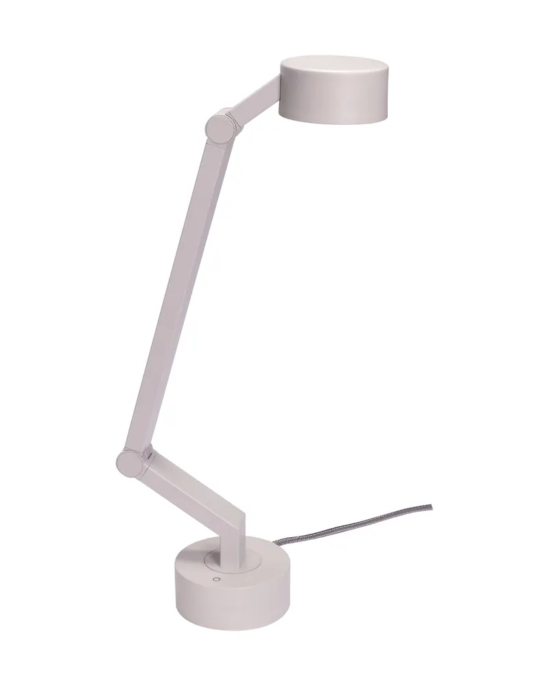 Hübsch Verve Tischleuchte in Hellgrau, 12 × 45 × H 59 cm und LED und 8W, Ansicht 2