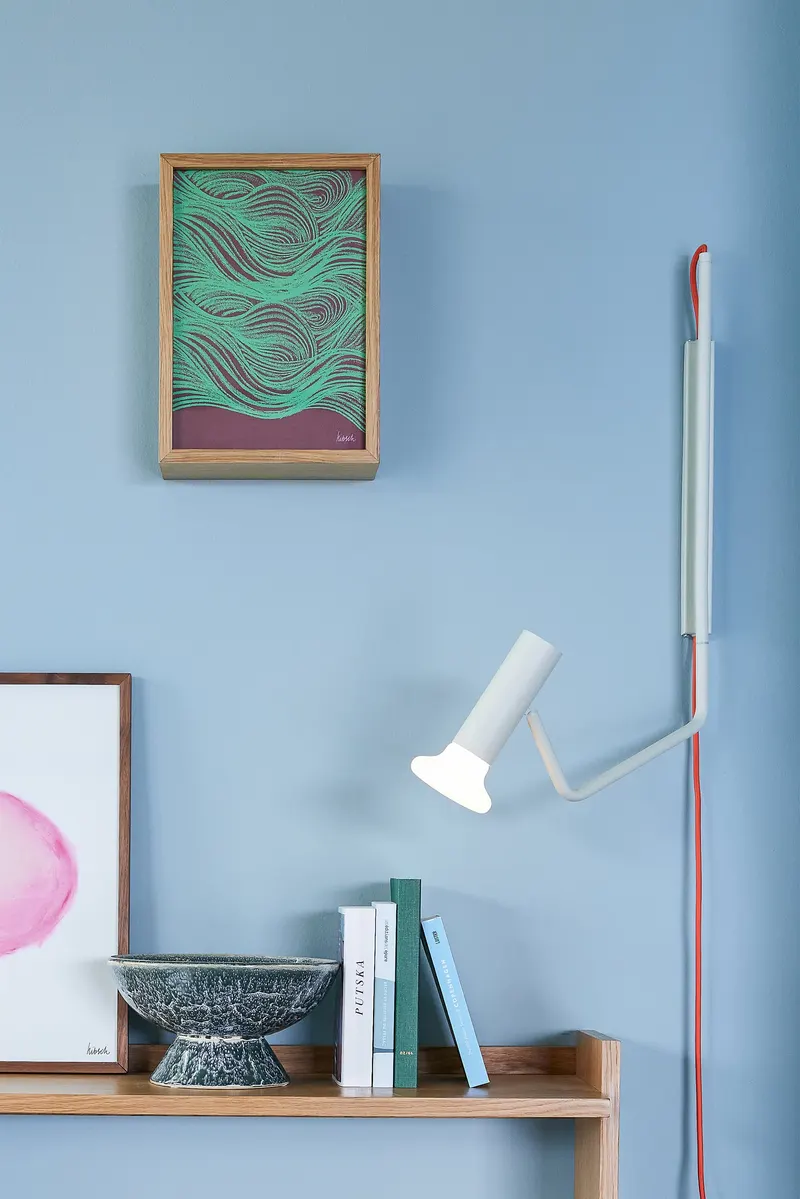 Hübsch Wally Wandleuchte in Sandfarben, 45 × 10 × H 58 cm, Ansicht 2