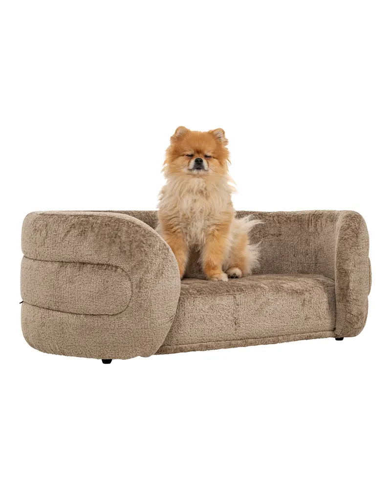 Hundebett Bingo, Taupe Chenille von Richmond Interiors, Produktansicht 4