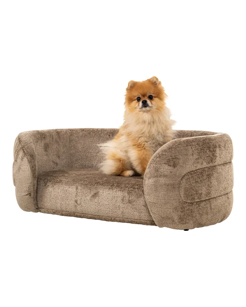 Hundebett Bingo, Taupe Chenille von Richmond Interiors, Produktansicht 7