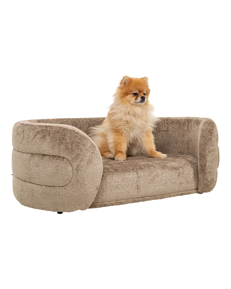 Hundebett Bingo, Taupe Chenille von Richmond Interiors, Produktansicht 8