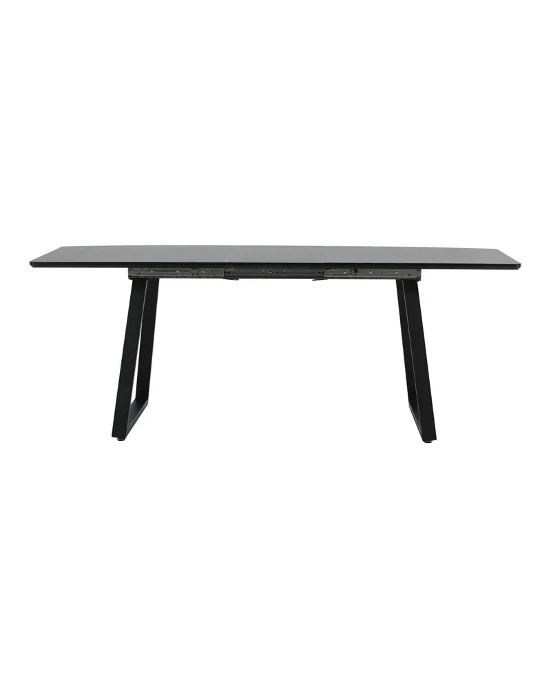 Inca ausziehbarer Esstisch 160 × 85 cm in Schwarz, Ansicht 22