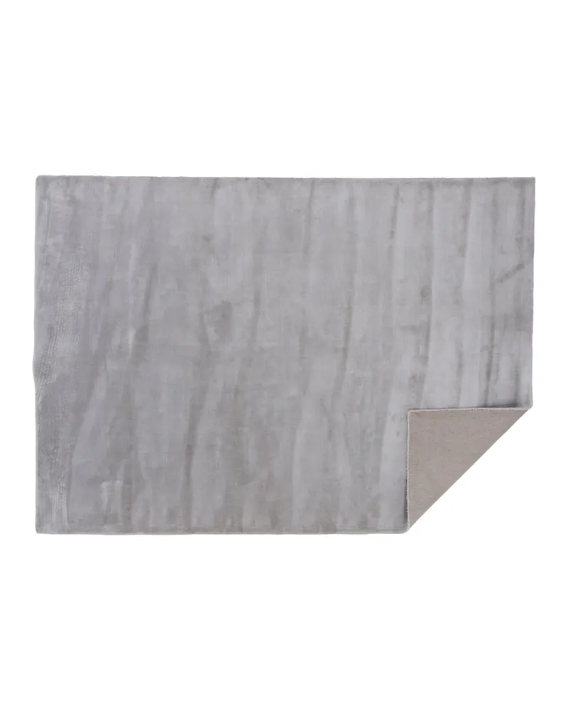 Indra Viskoseteppich mit Glanz in 240 × 170 cm, Silber, Ansicht 2