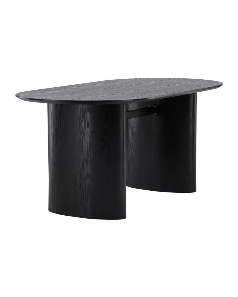 Isolde ovaler Esstisch in Schwarz, Ansicht 8