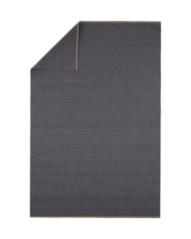 Jaipur Wollteppich aus Wolle und Baumwolle in 240 × 170 cm, Hellgrau, Ansicht 2