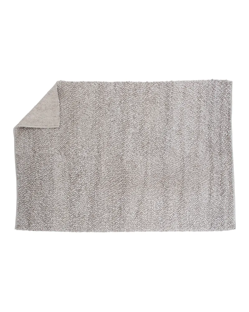 Jajru Wollteppich, handgewebt mit Knotenstruktur in 350 × 250 cm, Beige, Ansicht 2