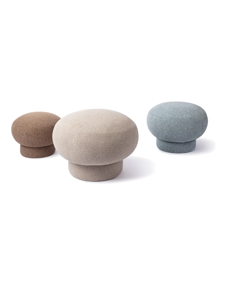 Anoo Pouf von Jesper Home in Braun, Ansicht 2