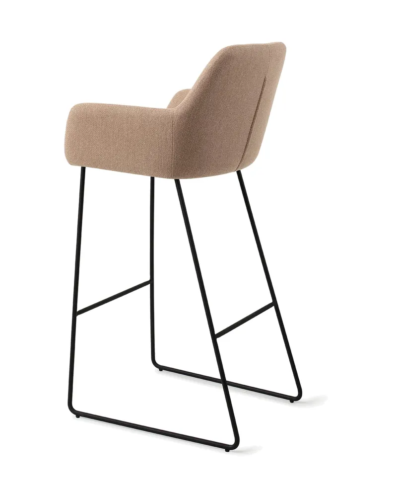Hiroo Barhocker von Jesper Home in Barhöhe, Whisper Wheat, Slide, Ansicht 4