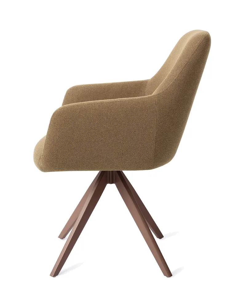 Hiroo Esszimmerstuhl von Jesper Home in Willow, Turn, Braun, Ansicht 2