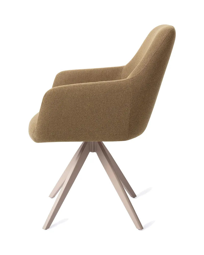 Hiroo Esszimmerstuhl von Jesper Home in Willow, Turn, Beige, Ansicht 2