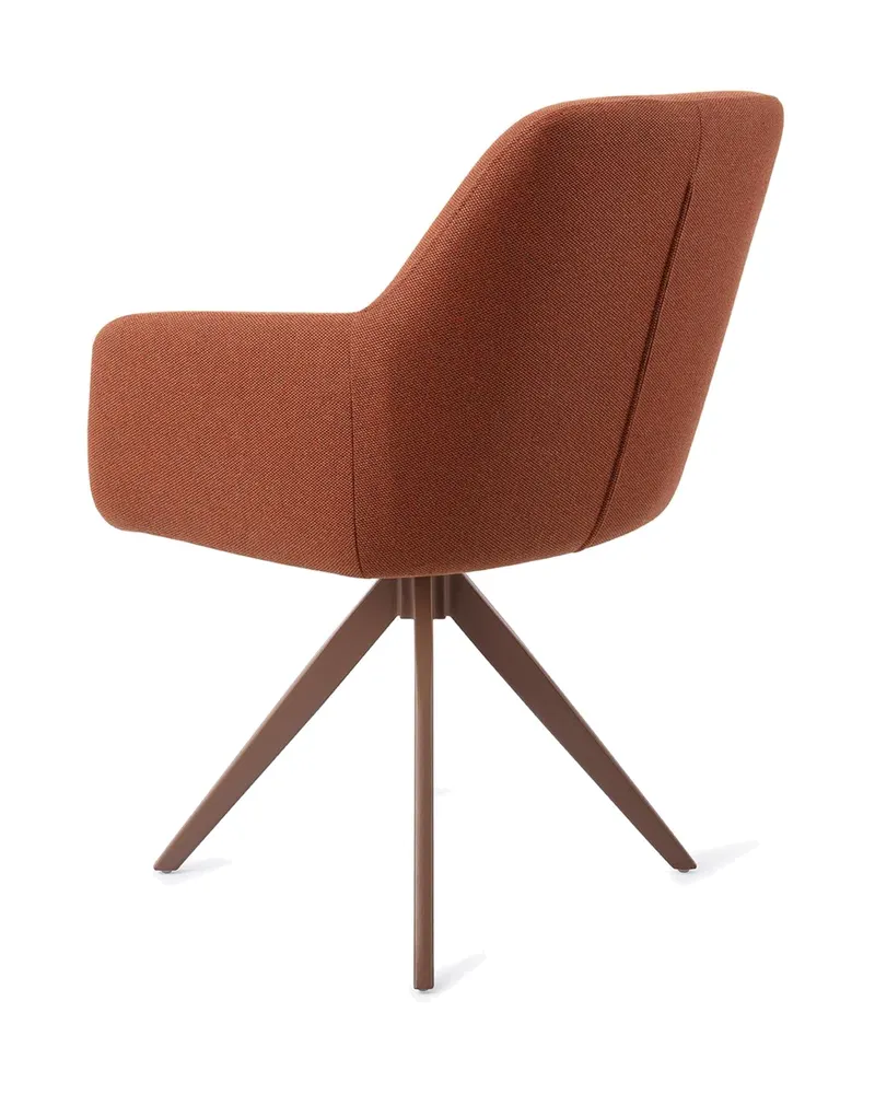 Hiroo Esszimmerstuhl von Jesper Home in Hearth Harmony, Turn, Braun, Ansicht 3