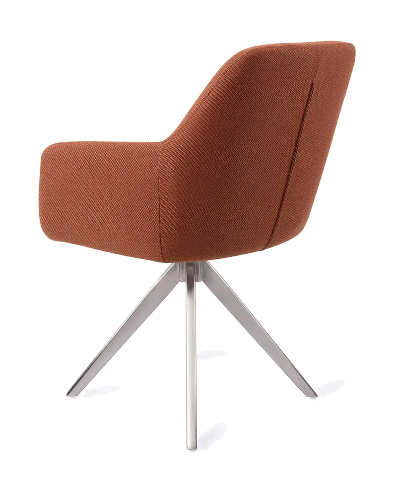 Hiroo Esszimmerstuhl von Jesper Home in Hearth Harmony, Turn, Edelstahl, Ansicht 4