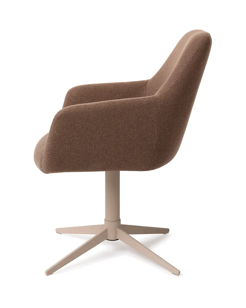 Hiroo Esszimmerstuhl von Jesper Home in Rustic Rye, Quad, Beige, Ansicht 2