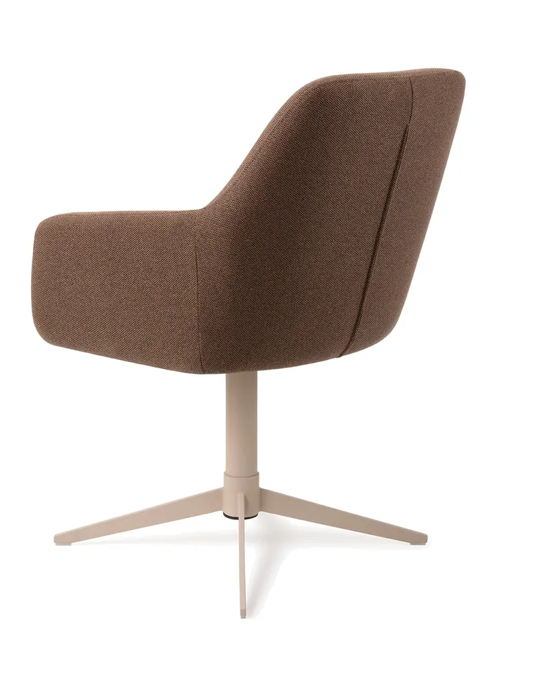 Hiroo Esszimmerstuhl von Jesper Home in Rustic Rye, Quad, Beige, Ansicht 4