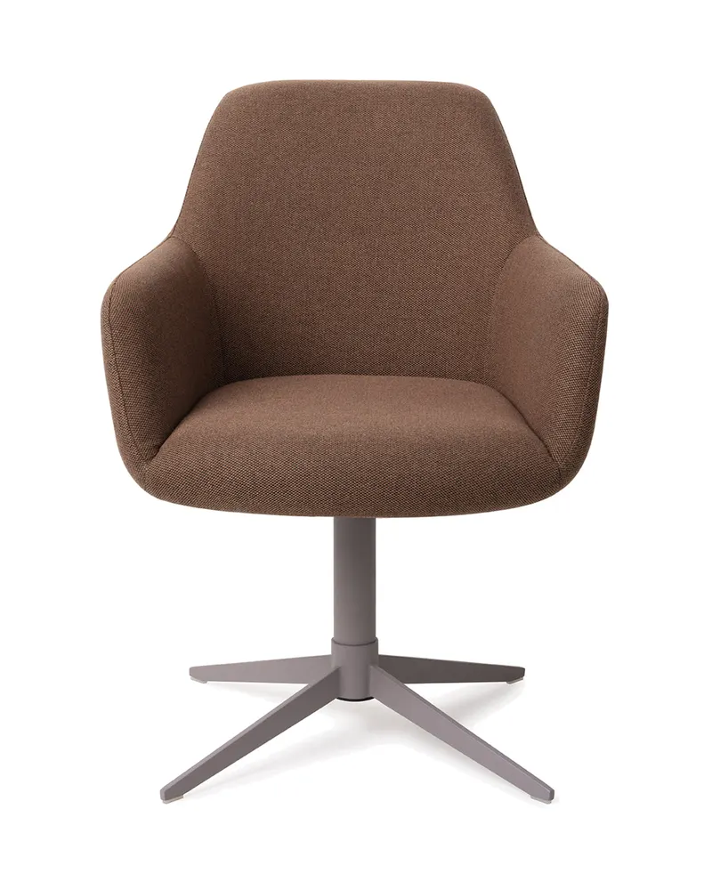 Hiroo Esszimmerstuhl von Jesper Home in Rustic Rye, Quad, Grau, Ansicht 1