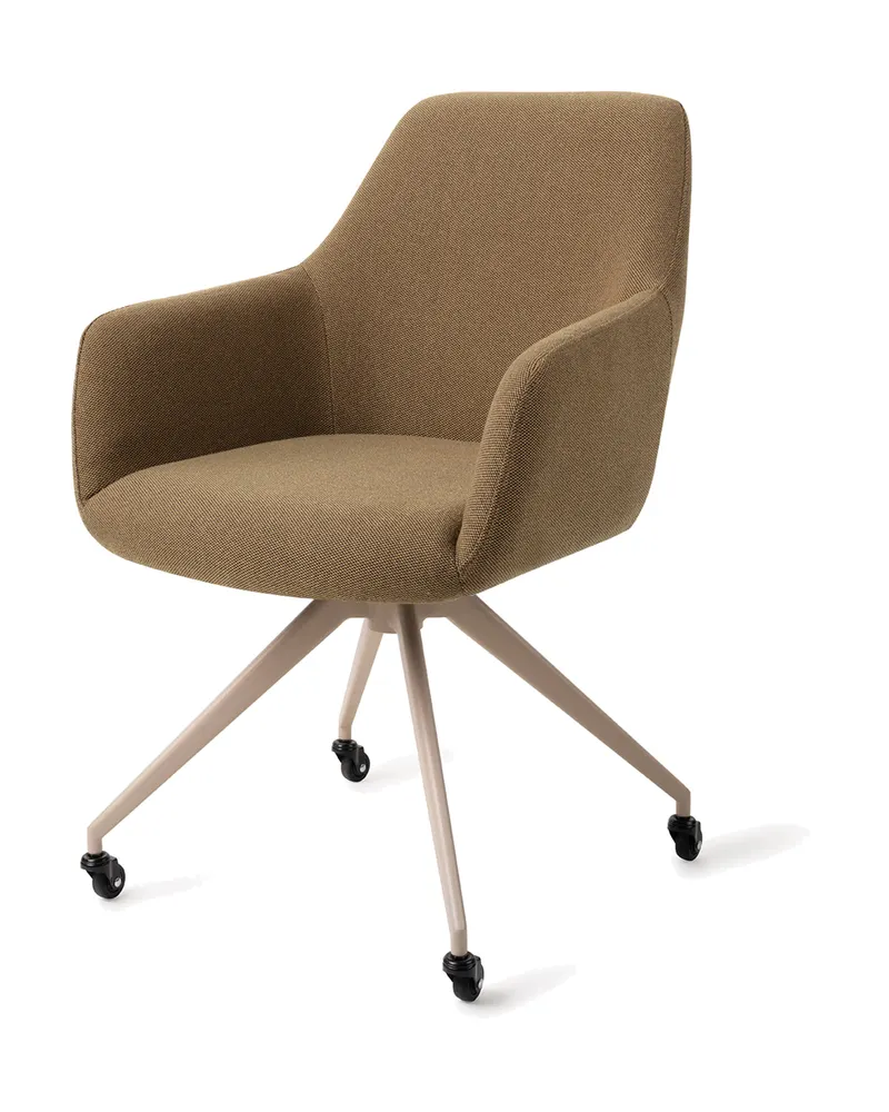 Hiroo Esszimmerstuhl von Jesper Home in Willow, Glide, Beige, Ansicht 3