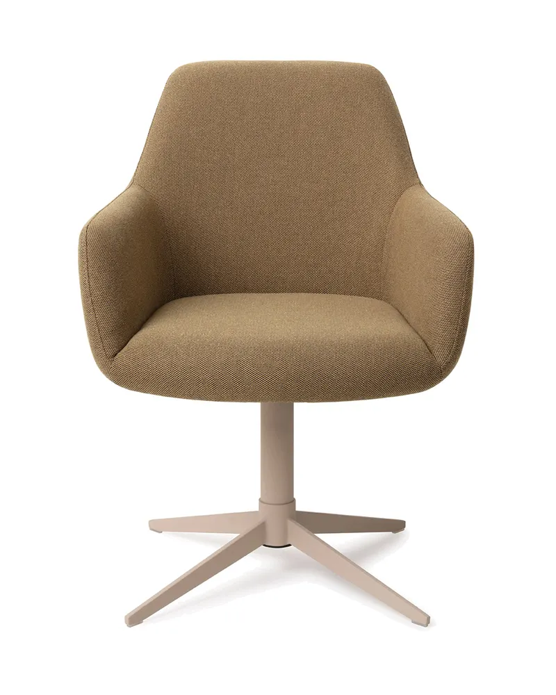 Hiroo Esszimmerstuhl von Jesper Home in Willow, Quad, Beige, Ansicht 1