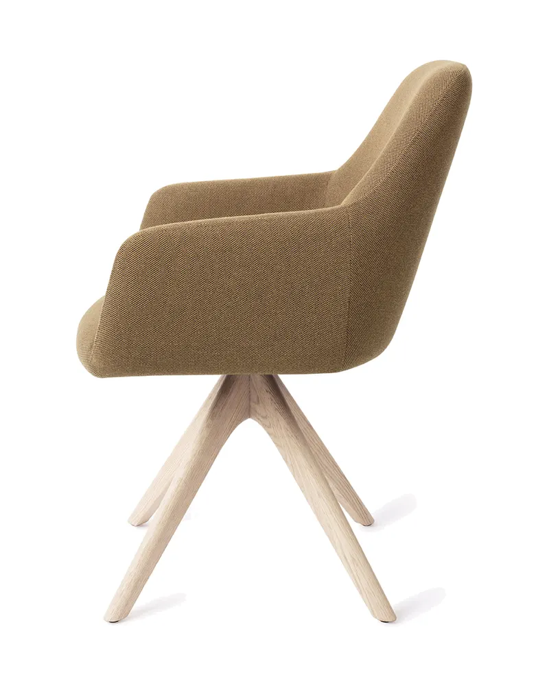 Hiroo Esszimmerstuhl von Jesper Home in Willow, Revolve Oak, Gebleicht, Ansicht 2