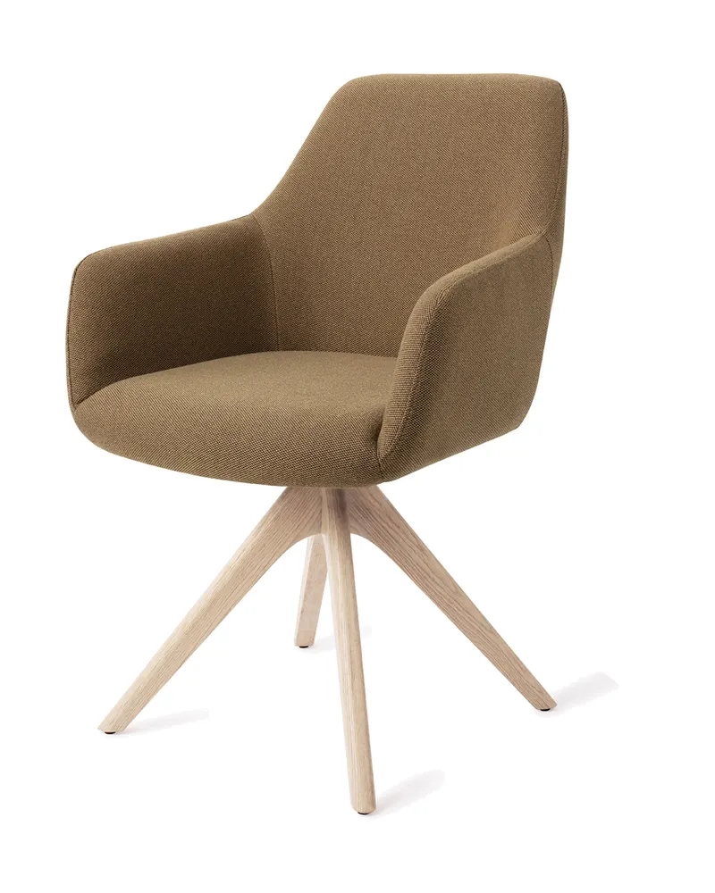 Hiroo Esszimmerstuhl von Jesper Home in Willow, Revolve Oak, Gebleicht, Ansicht 3