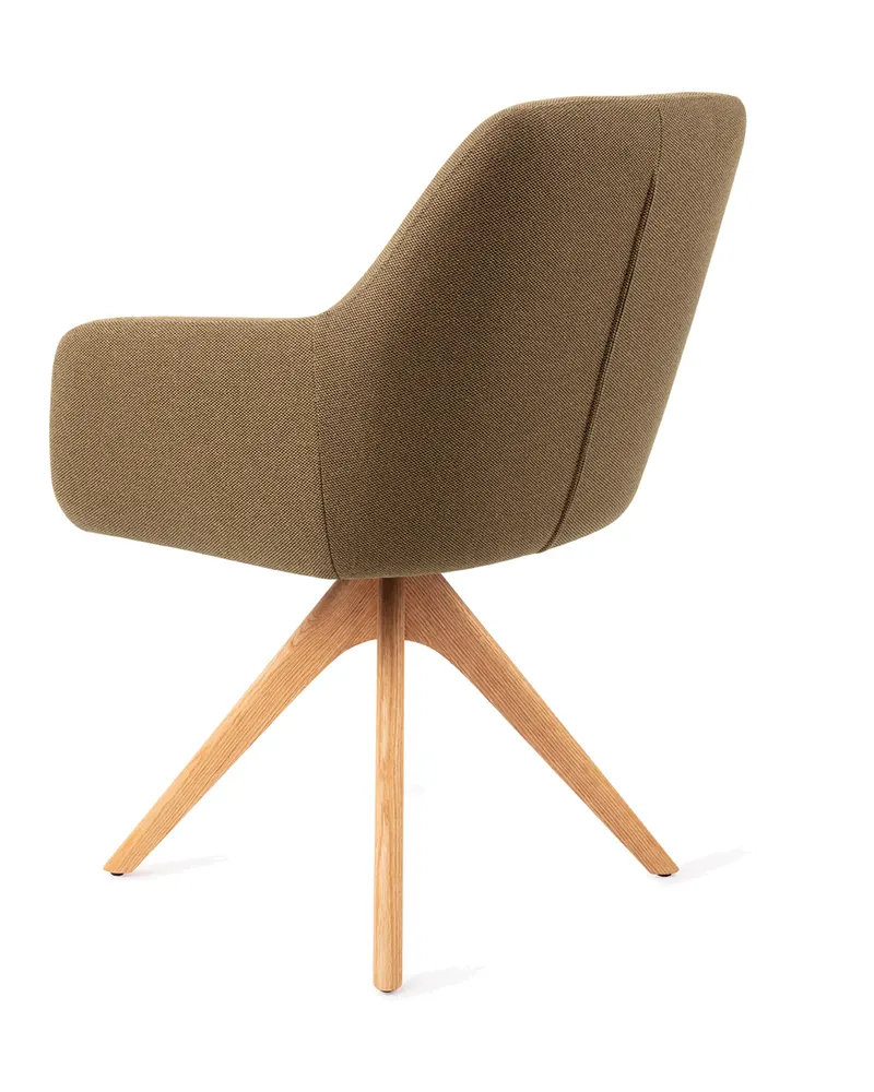 Hiroo Esszimmerstuhl von Jesper Home in Willow, Revolve Oak, Natur, Ansicht 4