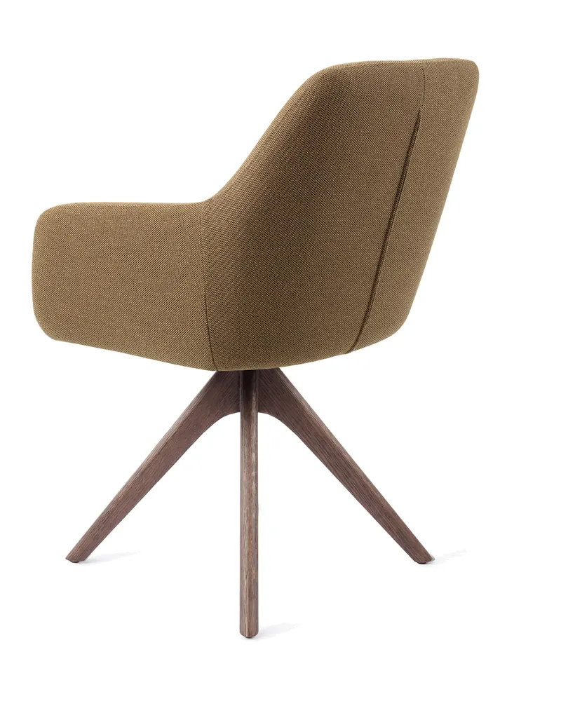 Hiroo Esszimmerstuhl von Jesper Home in Willow, Revolve Oak, Walnuss, Ansicht 4