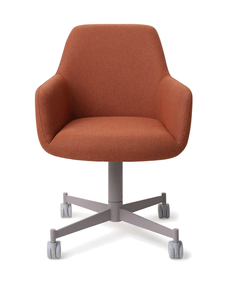 Hiroo Esszimmerstuhl von Jesper Home in Hearth Harmony, Caster, Grau, Ansicht 1