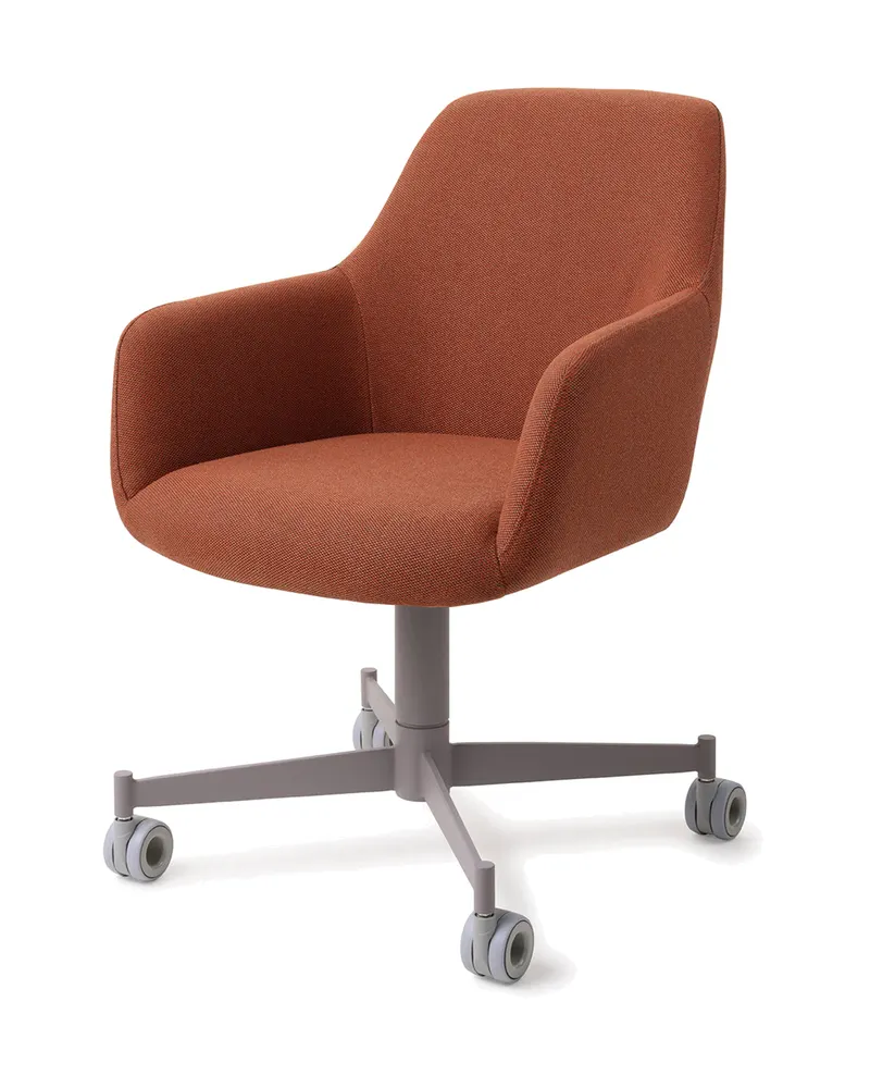 Hiroo Esszimmerstuhl von Jesper Home in Hearth Harmony, Caster, Grau, Ansicht 3
