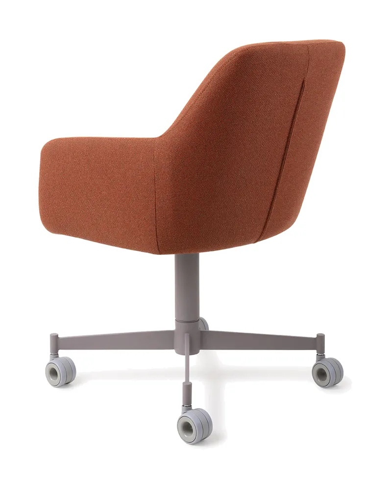 Hiroo Esszimmerstuhl von Jesper Home in Hearth Harmony, Caster, Grau, Ansicht 4
